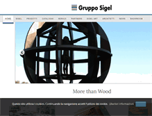 Tablet Screenshot of grupposigel.com